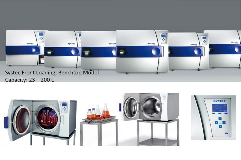 D Series – Horizontal Bench-top Autoclaves