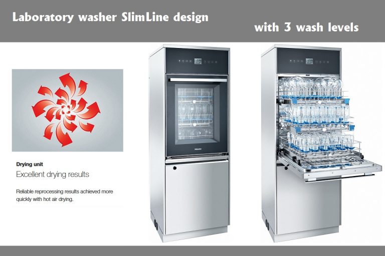 PLW 6111 – Laboratory Glassware Washer with 3 Wash Levels in SlimLine Design