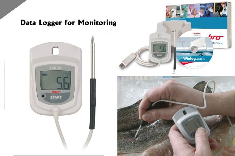 EBI 20-TF Temperature Data Logger with external probe up to +100 °C