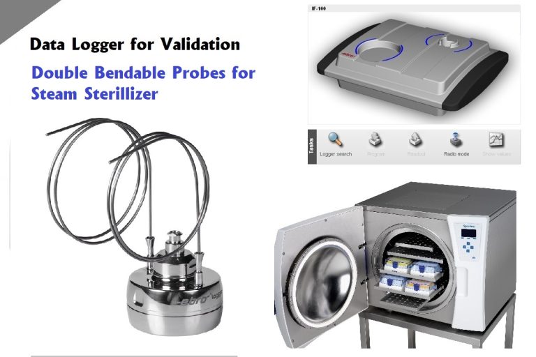 EBI 12-TP322 Temperature / Pressure Data Logger for Measuring in Steam Sterilizer