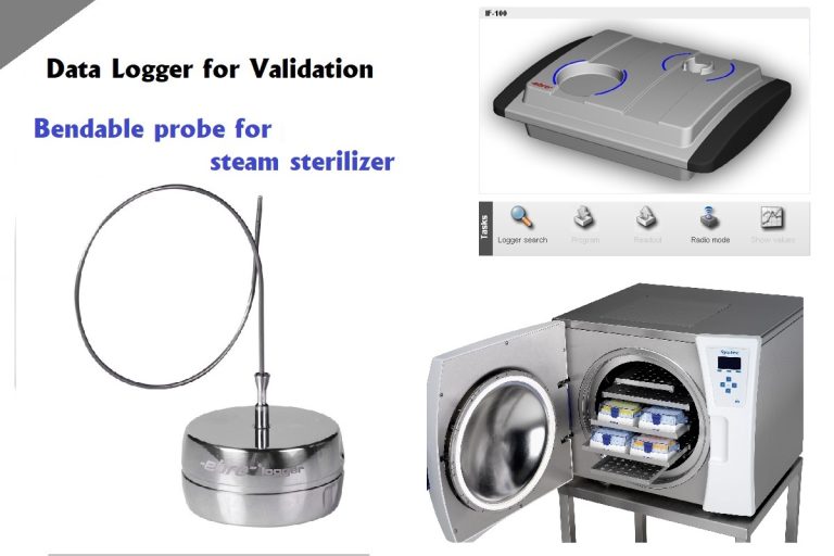 EBI 12-T240 / T241 Temperature Data Logger for Measuring in Steam Sterilizer