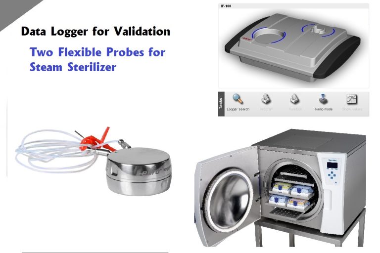 EBI 12-T490 Temperature Data Logger for Thermal Testing of Processes with Steam Sterilizers