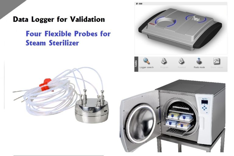 EBI 12-T671 Temperature Data Logger for Thermal Testing of Processes with Steam Sterilizers