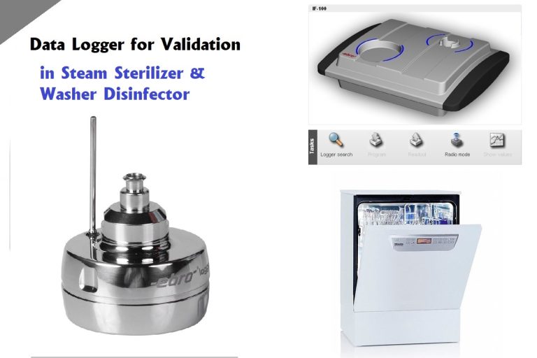EBI 12-TP231 / TP231-EX Temperature / Pressure Data Logger for Measuring in Steam Sterilizer & Washer Disinfector