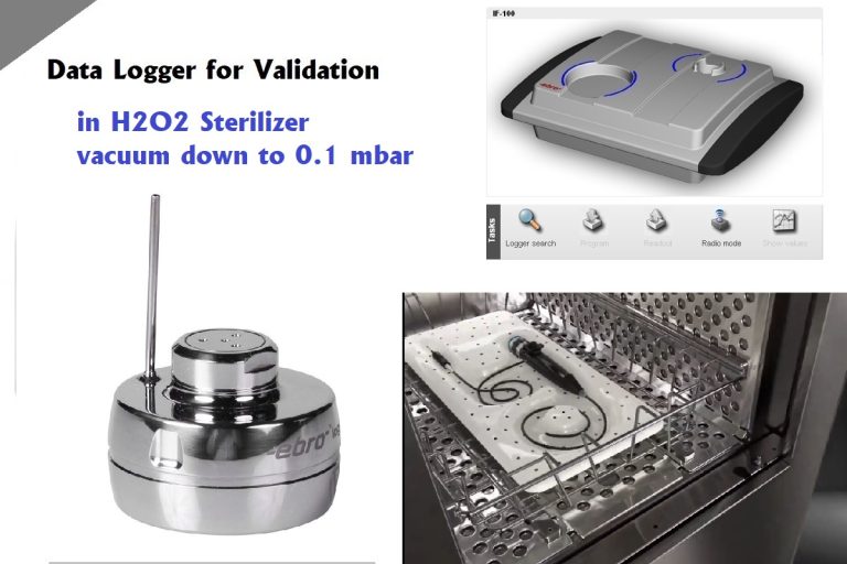 EBI 12-TP190 / TP290 Precision Pressure Logger for Measuring in H2O2 Sterilizer