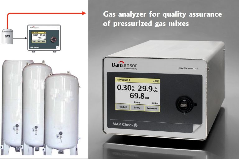 MAP Check 3 Pressure – Continuous Gas Analyzer O2 / CO2