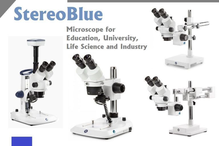 StereoBlue – Microscope for Education, University, Life Science and Industry
