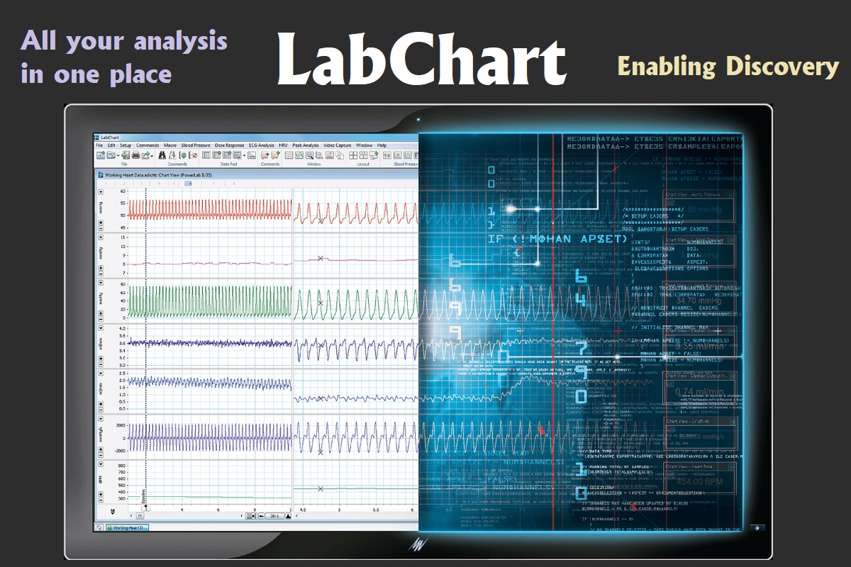 LabChart - Reseach Physiological Data Analysis Software