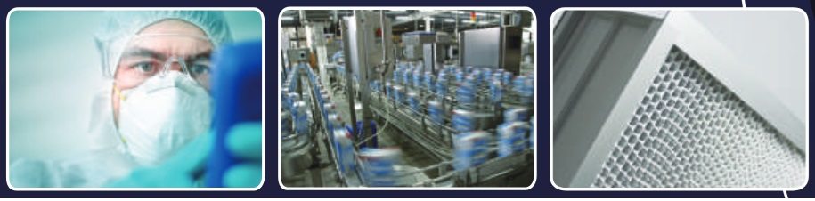 Aplikasi portable Particle Counters 3905, 3910 & 3920​
