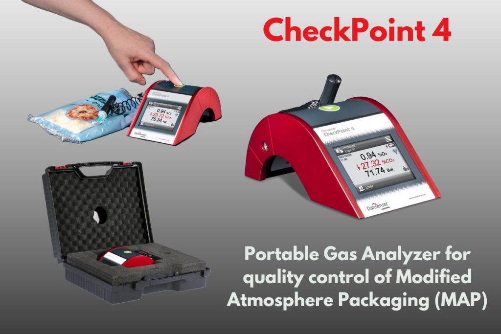 CheckPoint 4 – Portable Headspace Gas Analyzer O2 CO2