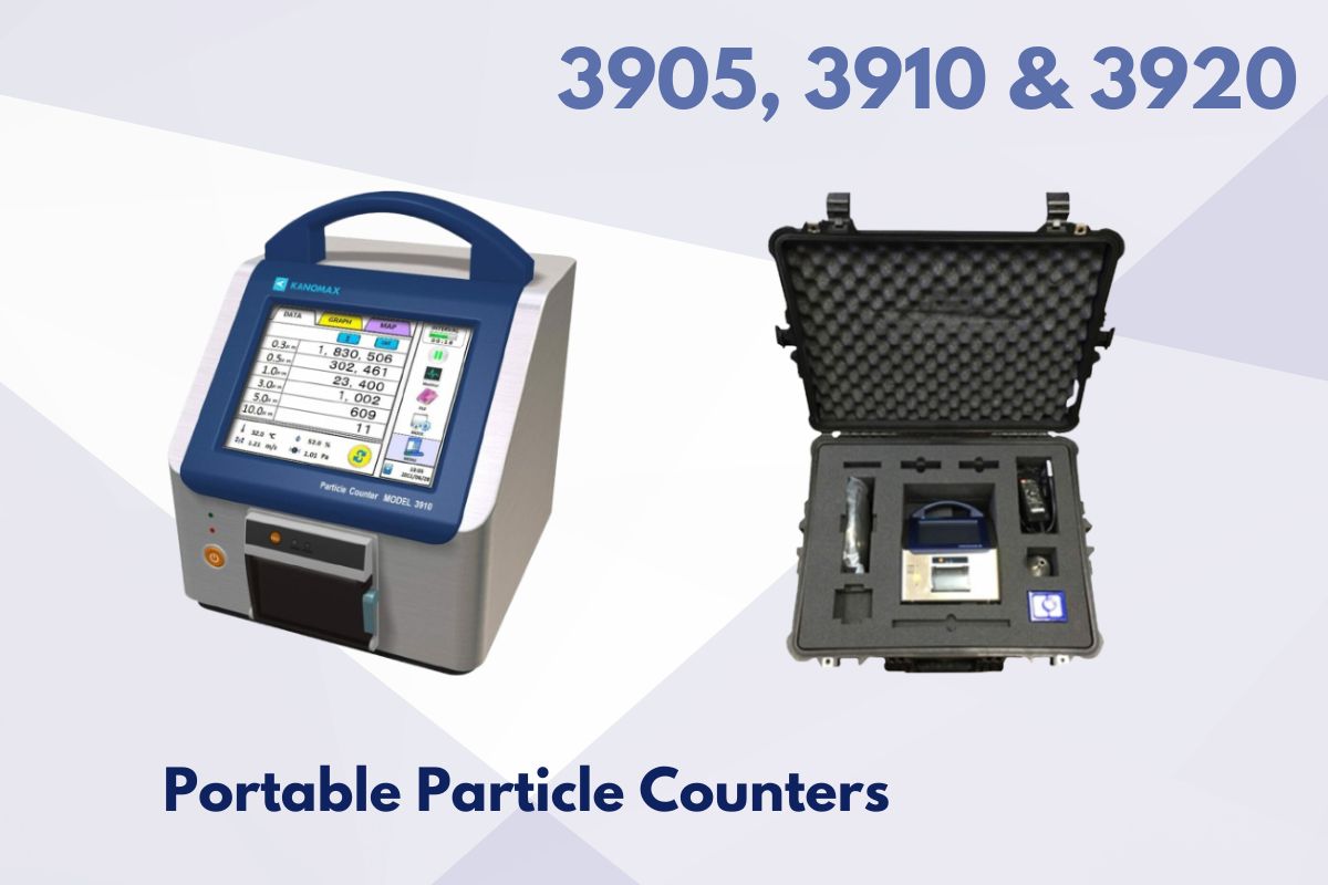 Portable Particle Counters – Model 3905, 3910 & 3920